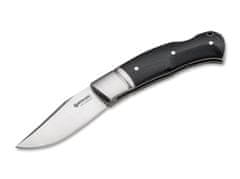 Böker Manufaktur 111028 Boxer zsebkés 7,5 cm, fekete, Micarta