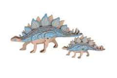 Woodcraft fa 3D puzzle Stegosarus 2in1