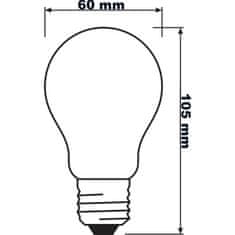 LEDVANCE LED izzó E27 A60 4W = 60W 840lm 3000K Meleg fehér 300°