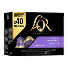 L'Or Profondo 40 db alumínium kávékapszula, Nespresso kompatibilis