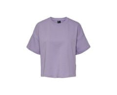 Pieces Női póló PCCHILLI Loose Fit 17118870 Lavender (Méret M)