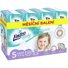 LINTEO BABY Premium eldobható pelenkák 5 JUNIOR (11-21 kg) 168 db