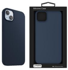Next One MagSafe Silicone Case for iPhone 14 Plus - IPH-14MAX-MAGSAFE-BLUE, királykék