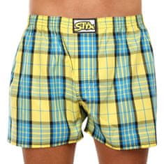 Styx 3PACK tarka férfi klasszikus boxeralsó klasszikus gumi (3A0972) - méret XL