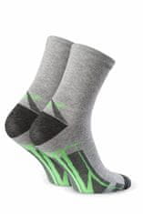 Amiatex Női zokni 022 286 grey + Nőin zokni Gatta Calzino Strech, szürke, 35/37