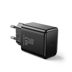 Joyroom JR-TCF06 hálózati töltő USB-C 20W + kábel USB-C / Lightning, fekete
