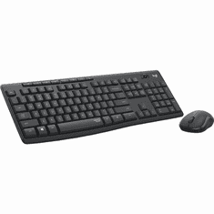 Logitech MK295 Silent Wireless Combo billentyűzet Egér mellékelve USB QWERTZ Német Grafit (920-009794)