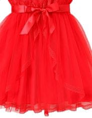 EXCELLENT Lányok ünnepi ruhája 140-es méret - Piros