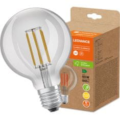 LEDVANCE LED izzó E27 G95 4W = 60W 840lm 3000K Meleg fehér 320°