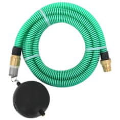Vidaxl zöld PVC szívótömlő sárgaréz csatlakozókkal 1,1" 25 m 151053