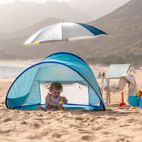 NEW Tenfun InnovaGoods gyermek sátor strandmedencével