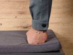 Kesper Cipőtartó szürke, 51,5 x 48 x 29,5 cm, ülőfelülettel