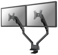 Neomounts FPMA-D750DBLACK2/Display Holder/Table/10-32"/clamp/VESA 100X100/terhelhetőség 2x8kg/gázdugattyú/2 kijelző/fekete