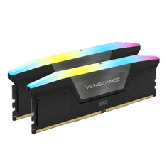 Corsair RAM memory module VENGEANCE RGB - 32GB (2 x 16 GB) - DDR5 DRAM 6400MHz C36 (CMH32GX5M2B6400C36)