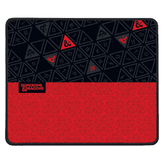 Konix Dungeons & Dragons Red and Black egérpad (KX-DND-MP-ROLL-PC) (KX-DND-MP-ROLL-PC)