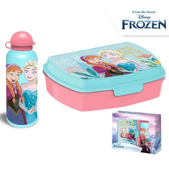 KIDS LICENSING Snack szett / doboz + üveg DISNEY FROZEN, FR50009