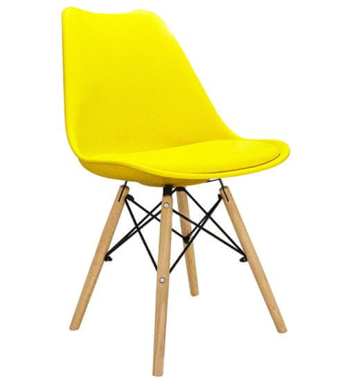 Aga Étkezői szék MR2035 Sárga
