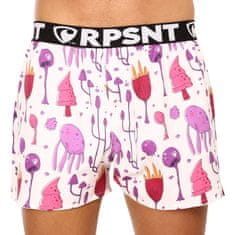 Represent Férfi klasszikus boxeralsó exclusive Mike violet creatures (R3M-BOX-0719) - méret XXL