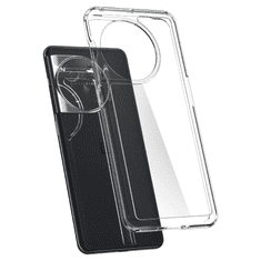 Spigen OnePlus 11, Műanyag hátlap védőtok + szilikon keret, Ultra Hybrid, átlátszó (8809896741910)
