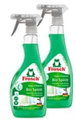Frosch Öko spirituszos ablaktisztító spray, 2 x 500 ml