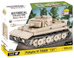 Cobi 2710 II. világháborús PzKpfw VI Tiger 131, 1:48, 340 k