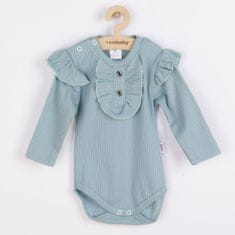 NEW BABY csíkos bébi body - 62 (3-6m)