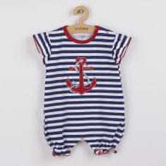 NEW BABY Lányok nyári overall Marine - 80 (9-12m)