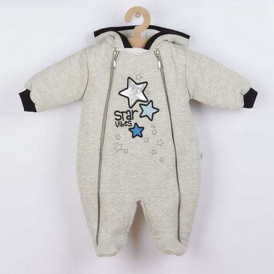 KOALA Star Vibes téli csecsemő kapucnis pulóver kék - 62 (3-6m)