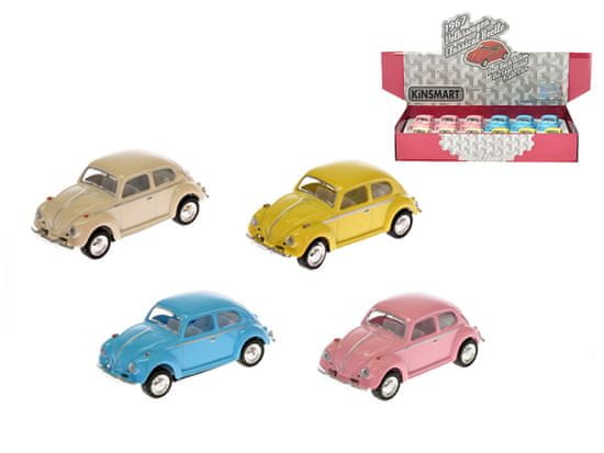 Mikro Trading VW Classical Beetle 1967 1:64 6,5 cm fém hátlap - színkeverés