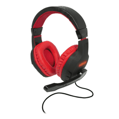 Konix Drakkar Skald gaming headset fekete-piros (KX-GH-PC) (KX-GH-PC)