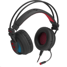 SL-860003-BK MAXTER 7.1 Gaming mikrofonos fejhallgató, fekete (SL-860003-BK)