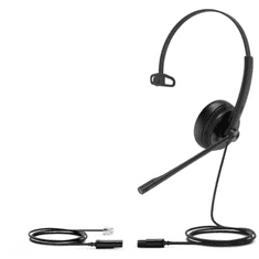 YHS34 Lite Mono Headset Vezetékes Fejpánt Iroda/telefonos ügyfélközpont Fekete (1308028)