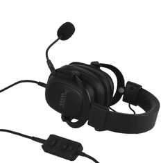 Konix Drakkar Prime 7.1 Pro Bodhran gaming headset fekete (KX-DKP-GH70-PC) (KX-DKP-GH70-PC)