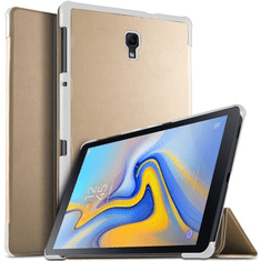 TokShop Samsung Galaxy Tab A 10.5 (2018) SM-T590 / T595, mappa tok, Trifold, arany (G79670)