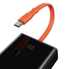 BASEUS 20000mAh USB-C power bank PD 65W fekete (PPJL000001) (PPJL000001)