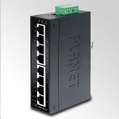 Planet ISW-801T IP30 10/100/1000Mbps 8 portos switch (ISW-801T)