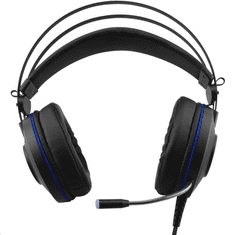 SN-RW66 Alpha-X 7.1 mikrofonos fejhallgató fekete-kék (19341) (19341)