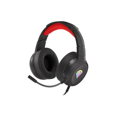 Genesis Neon 200 gaming headset fekete-piros (NSG-1609) (NSG-1609)