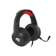 Genesis Neon 200 gaming headset fekete-piros (NSG-1609) (NSG-1609)