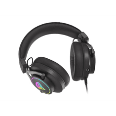 Natec Genesis Neon 750 RGB Gaming mikrofonos fejhallgató fekete (NSG-1792) (NSG-1792)