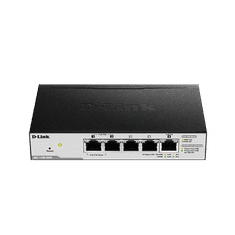 D-LINK D-LINK Switch 5x1000Mbps(2xPOE) Fémházas Asztali Menedzselhető, DGS-1100-05PDV2 (DGS-1100-05PDV2)