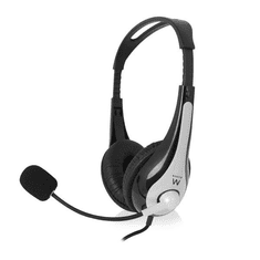 Ewent EW3562 Headset with mic Black (EW3562)