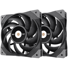 Thermaltake TOUGHFAN 12 rendszerhűtő ventilátor fekete (CL-F082-PL12BL-A)