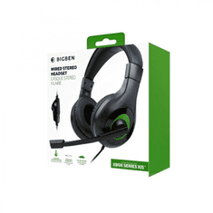 Nacon Stereo Gaming Headset V1 Fekete - XBOX Series (XBXHEADSETV1)