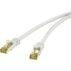 RJ45-ös patch kábel, hálózati LAN kábel, tűzálló, CAT 7 S/FTP [1x RJ45 dugó - 1x RJ45 dugó] 3 m szürke, (RF-4149867)