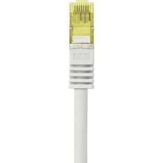 Renkforce RJ45-ös patch kábel, hálózati LAN kábel, tűzálló, CAT 7 S/FTP [1x RJ45 dugó - 1x RJ45 dugó] 5 m szürke, (RF-4149870)