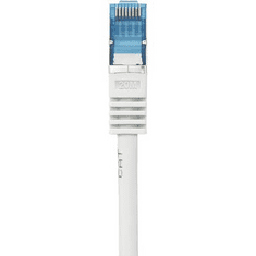 Renkforce RJ45-ös patch kábel, hálózati LAN kábel, tűzálló, CAT 6A S/FTP [1x RJ45 dugó - 1x RJ45 dugó] 20 m szürke, (RF-4145298)