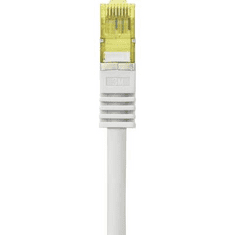 Renkforce RJ45-ös patch kábel, hálózati LAN kábel, tűzálló, CAT 7 S/FTP [1x RJ45 dugó - 1x RJ45 dugó] 3 m szürke, (RF-4149867)