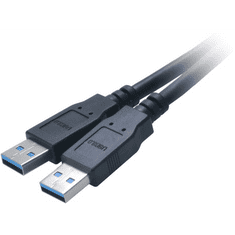 Akasa USB Type-A --> USB3.0 átalakító 30cm (AK-CBUB12-30BK) (AK-CBUB12-30BK)