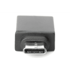 Assmann USB A -> USB C adapter fekete (AK-300506-000-S) (AK-300506-000-S)